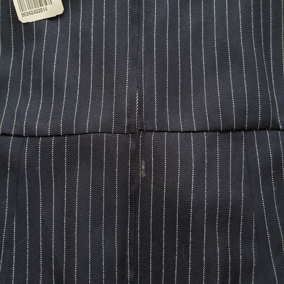 Lace-up Pinstripe Top - Picture 5 of 5